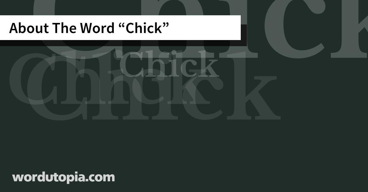 About The Word Chick