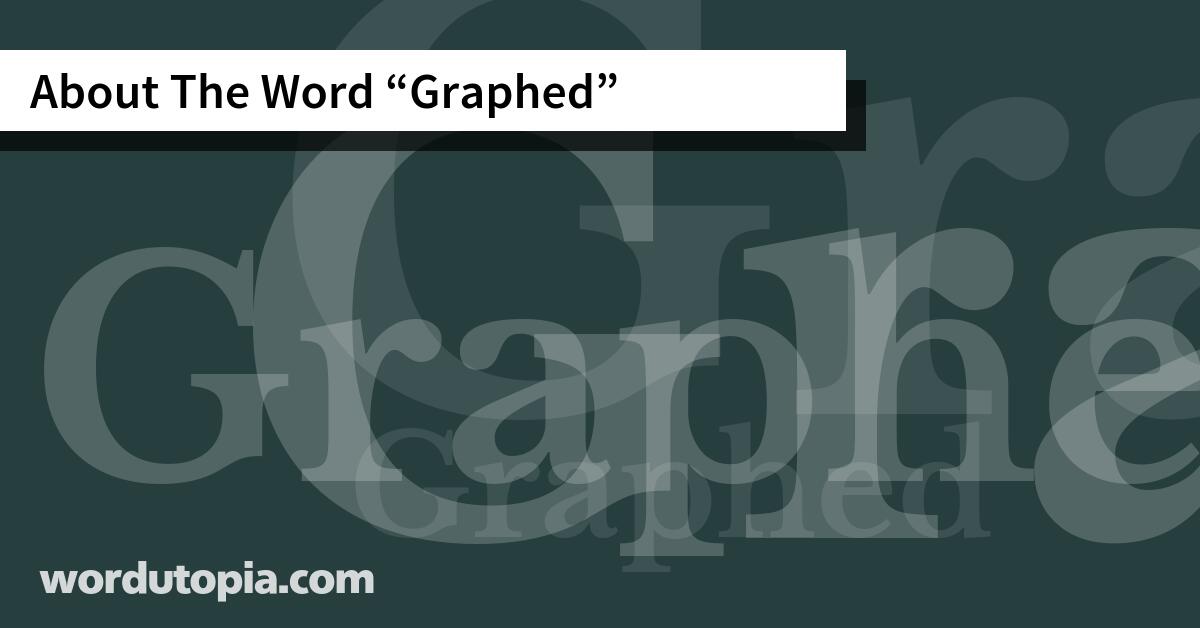 About The Word Graphed