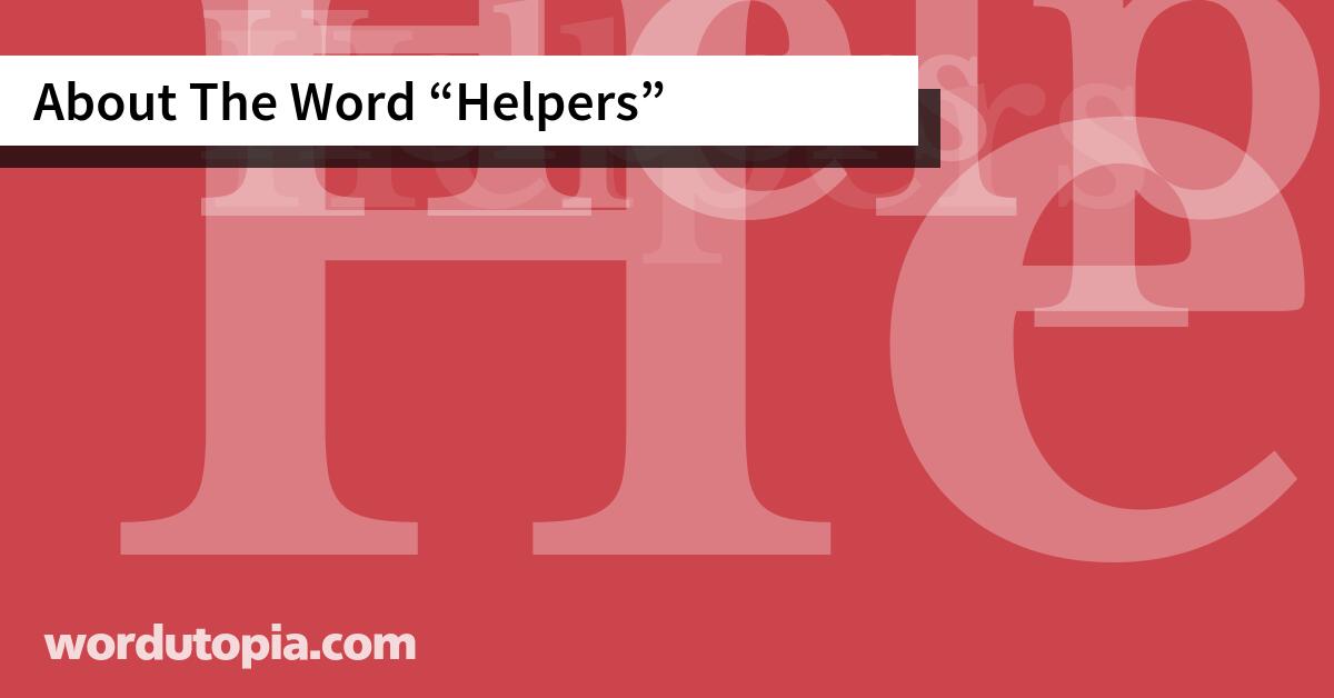 About The Word Helpers