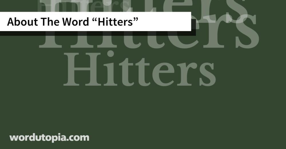 About The Word Hitters