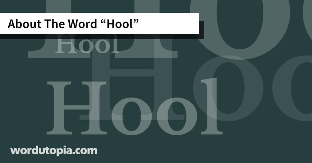 About The Word Hool