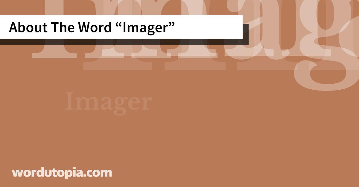 About The Word Imager