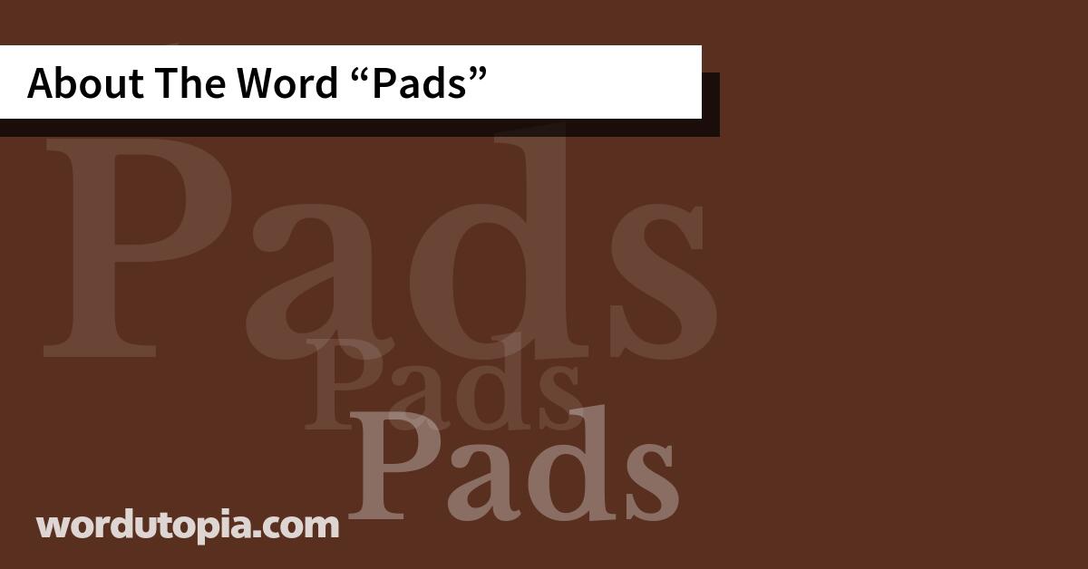 About The Word Pads