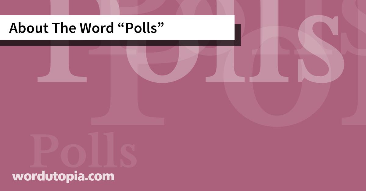 About The Word Polls