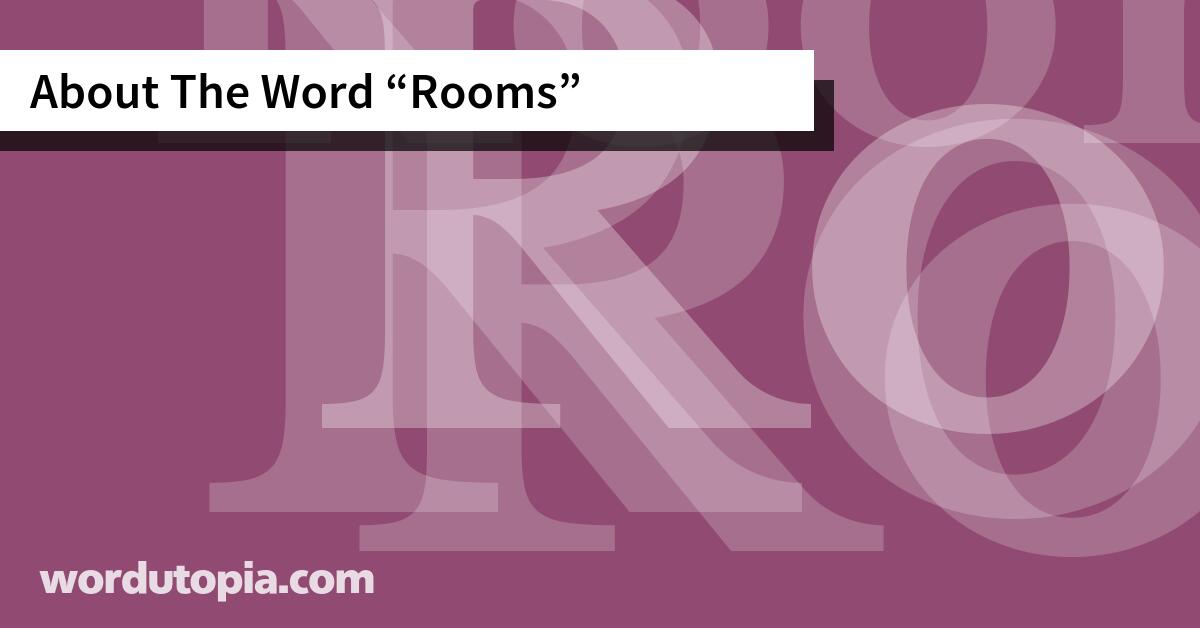 About The Word Rooms