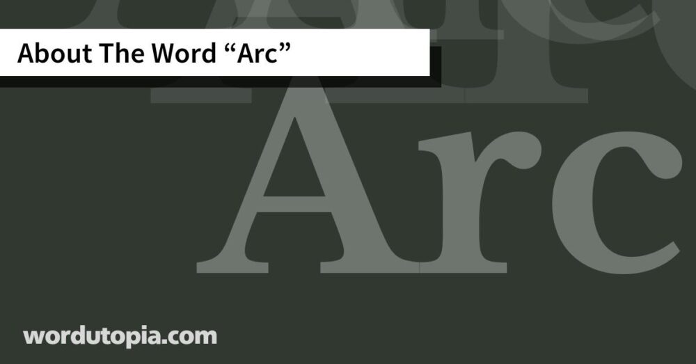 About The Word Arc