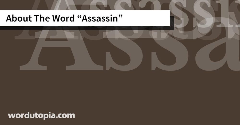 About The Word Assassin