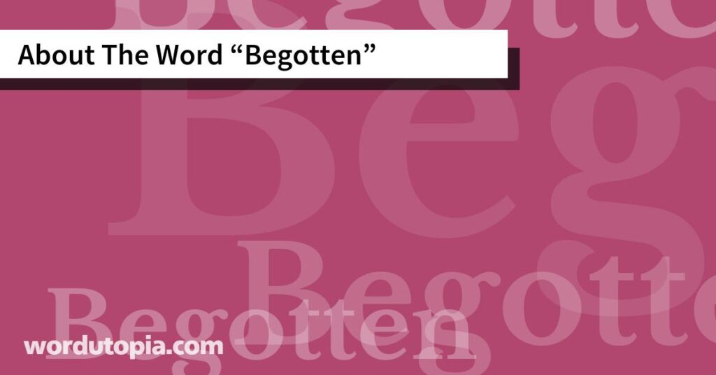 About The Word 