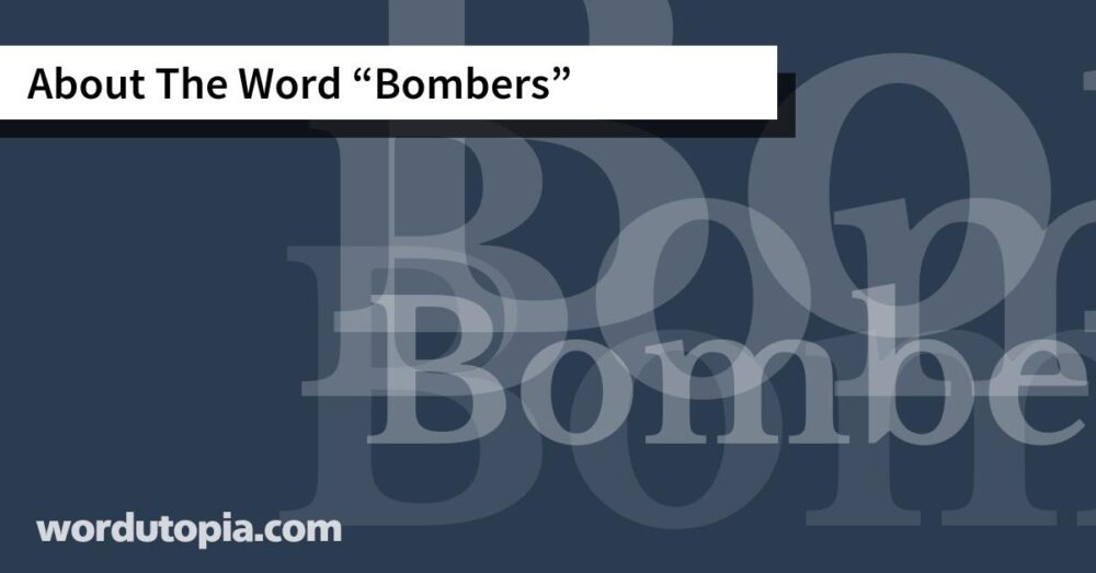About The Word Bombers