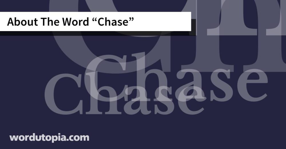 About The Word Chase