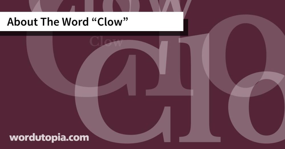 About The Word Clow