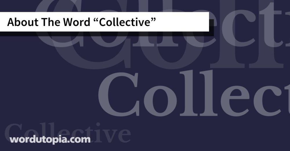 About The Word Collective