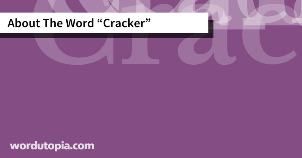 About The Word Cracker
