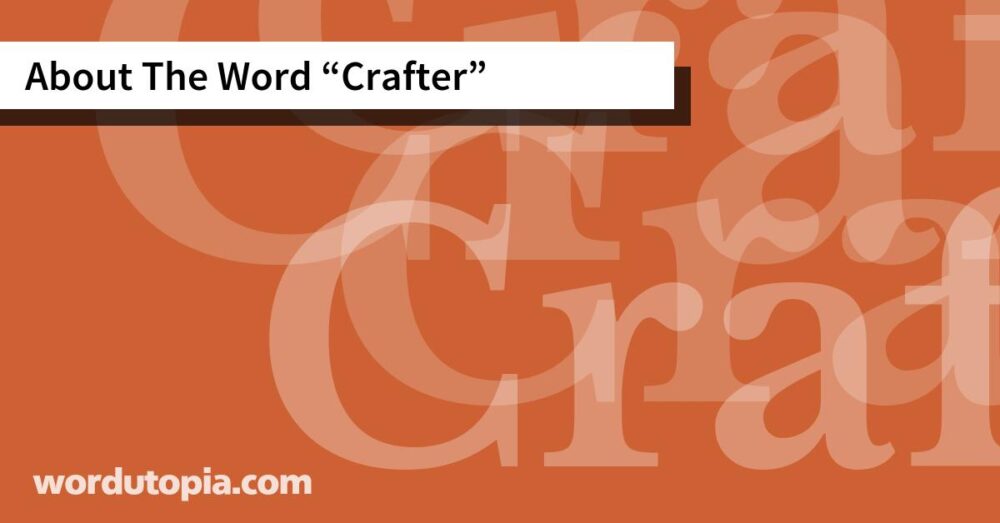 About The Word Crafter