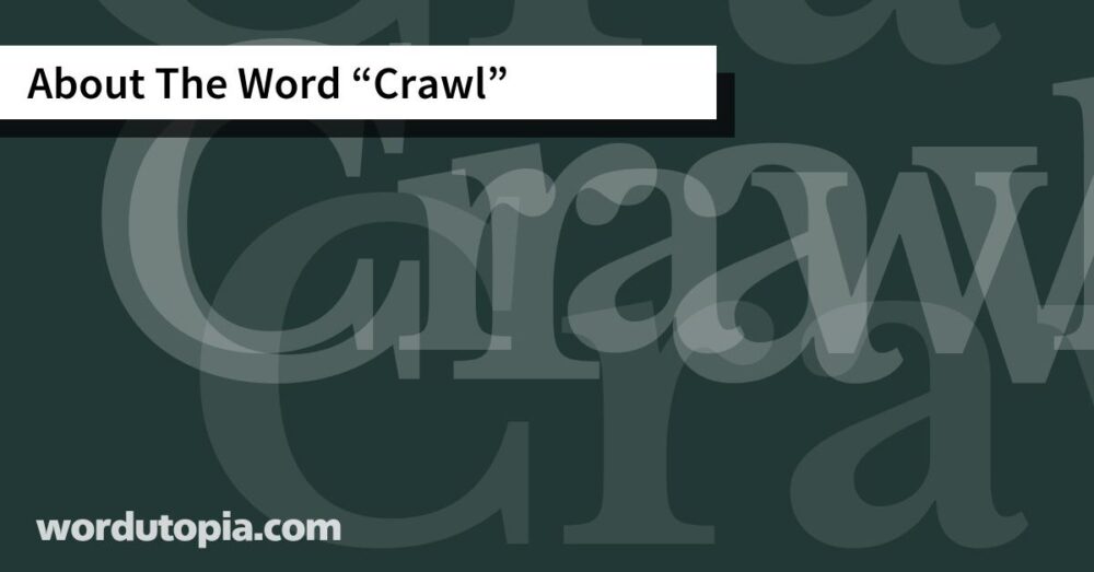 About The Word Crawl