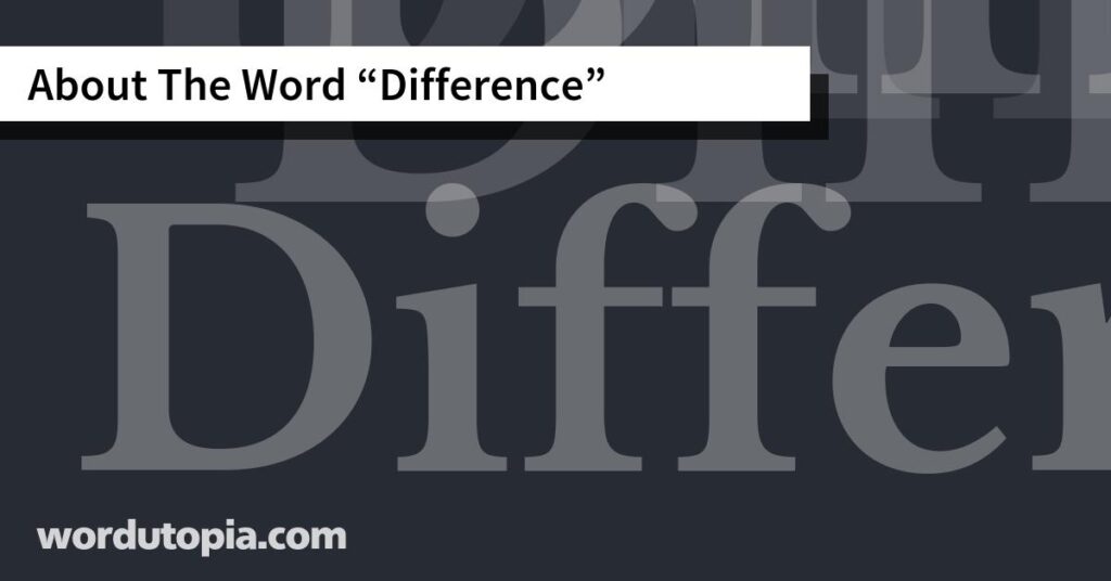 About The Word 