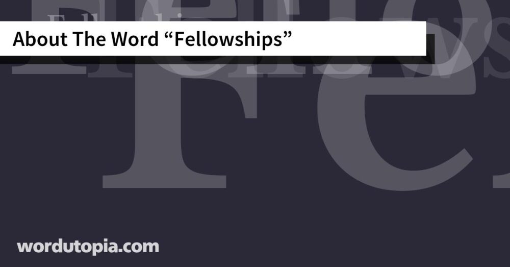 About The Word Fellowships