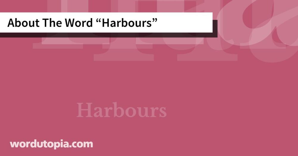 About The Word Harbours