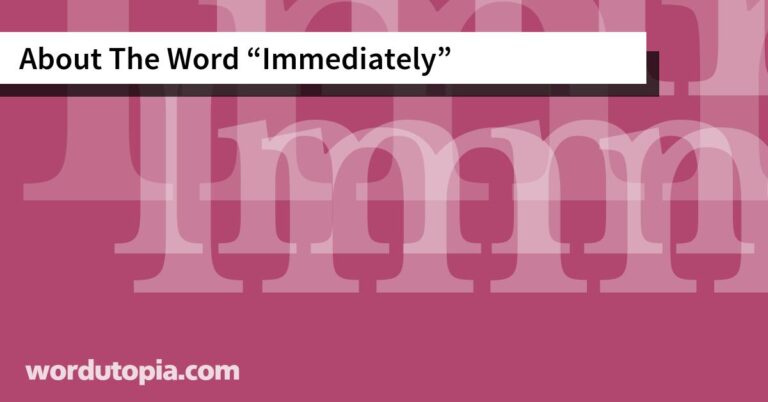 About The Word 