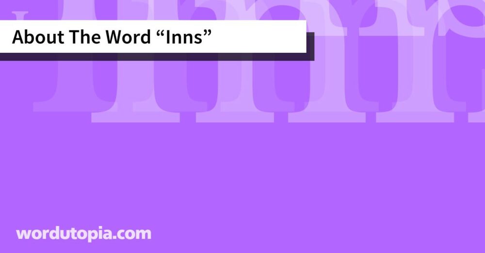 About The Word Inns
