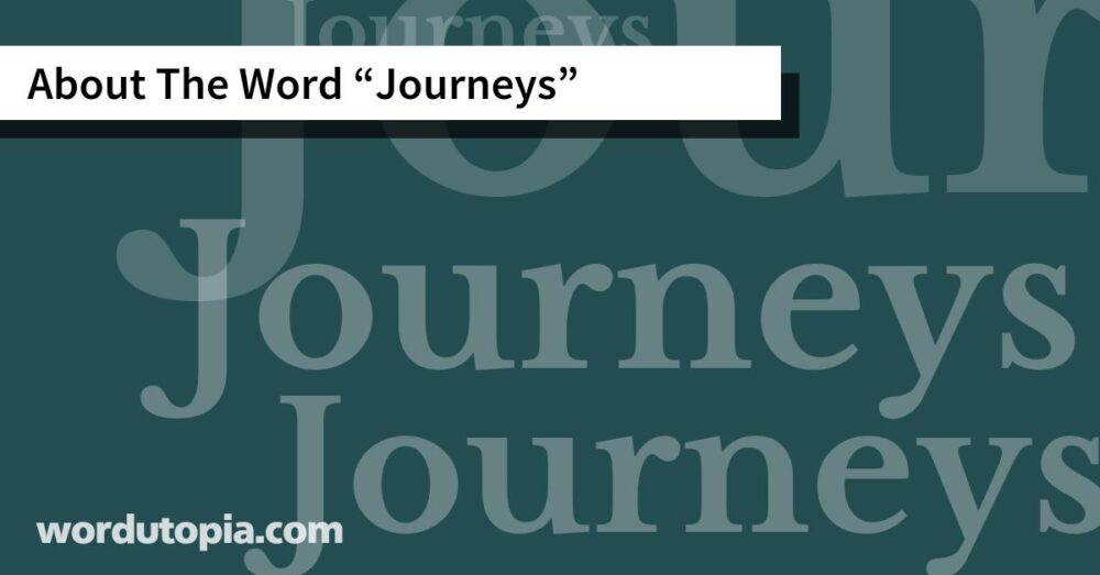About The Word Journeys