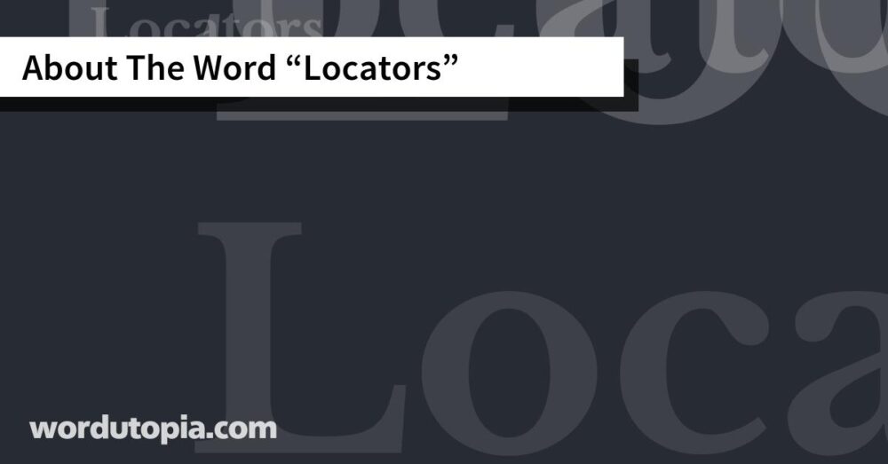 About The Word Locators