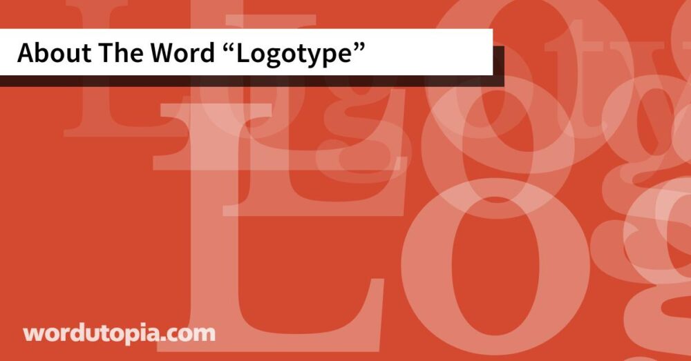 About The Word Logotype