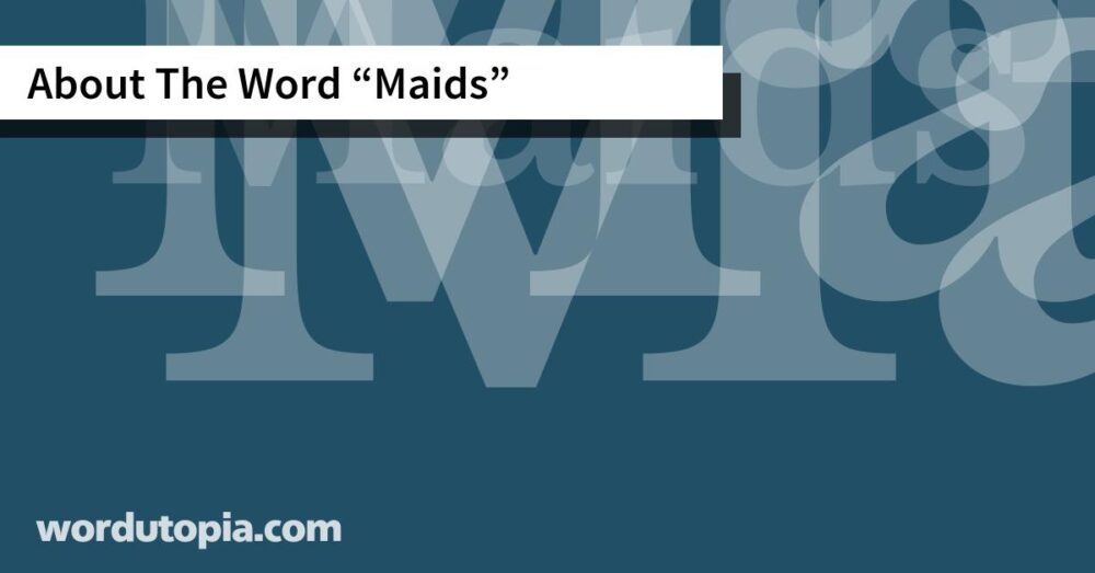 About The Word Maids