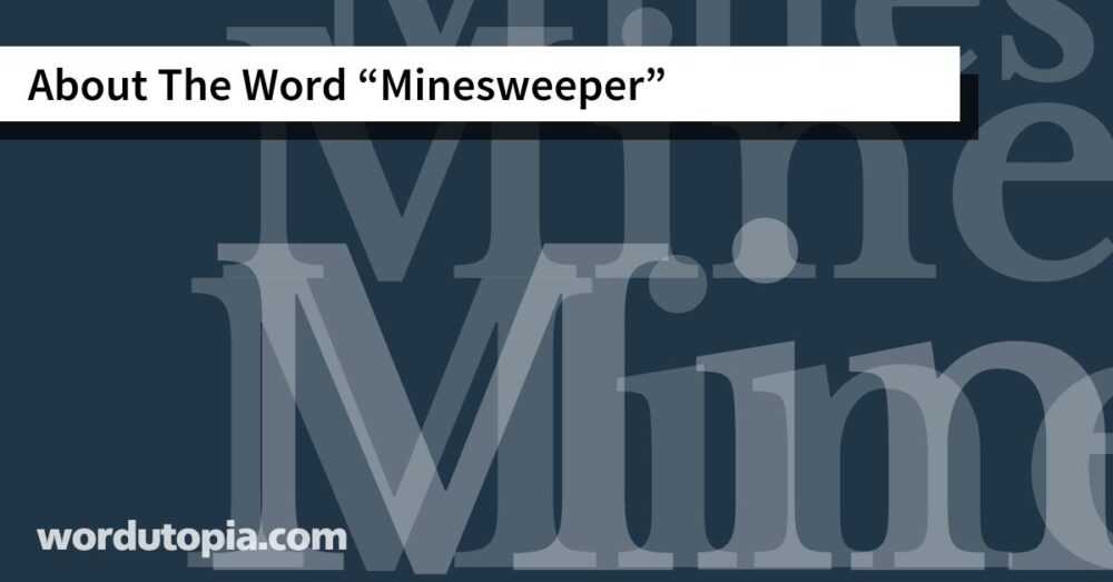 About The Word Minesweeper