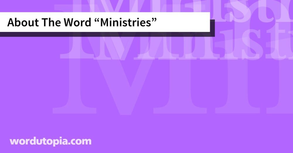 About The Word Ministries