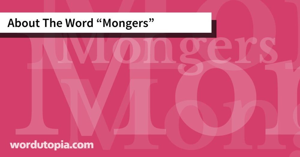 About The Word Mongers