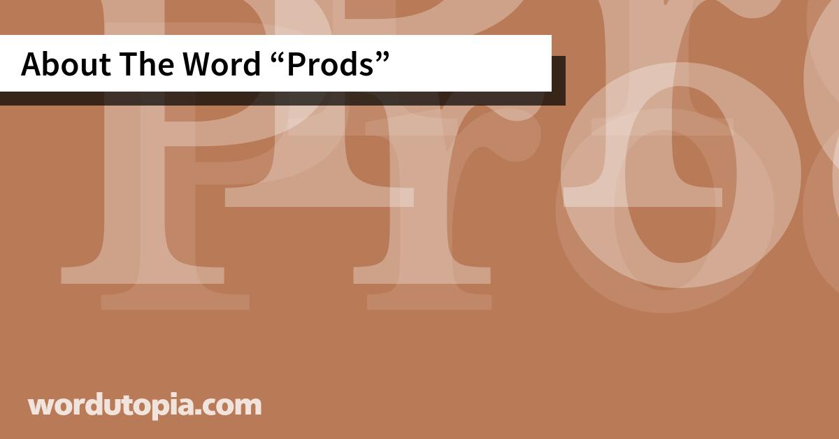 About The Word Prods