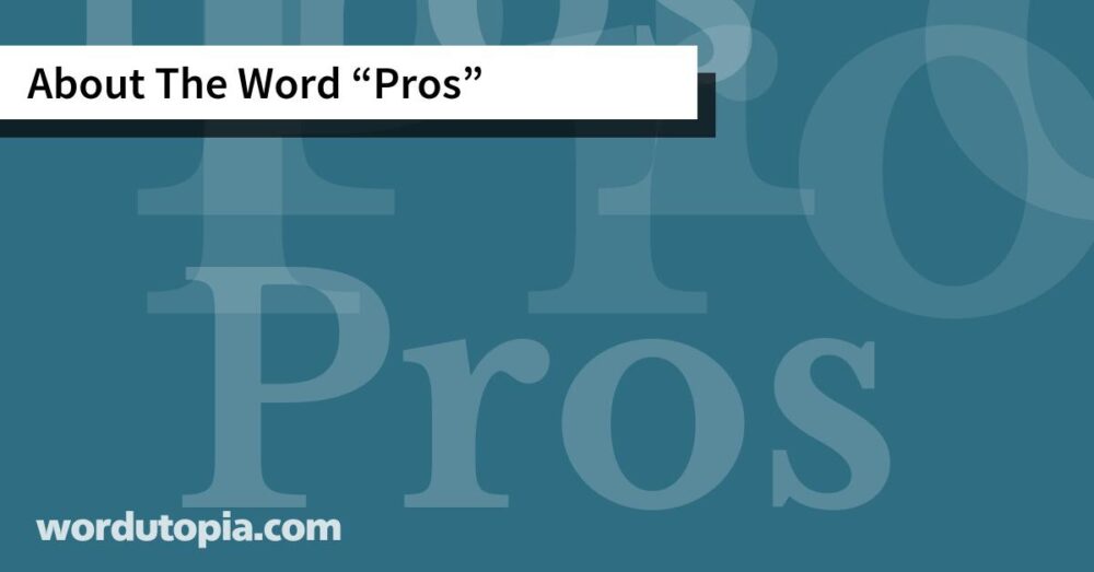 About The Word Pros