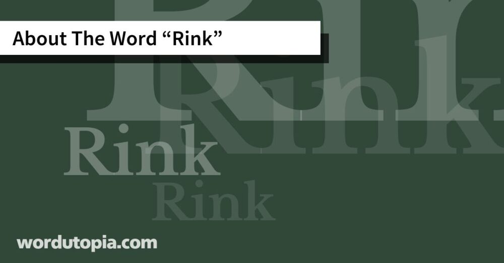 About The Word Rink