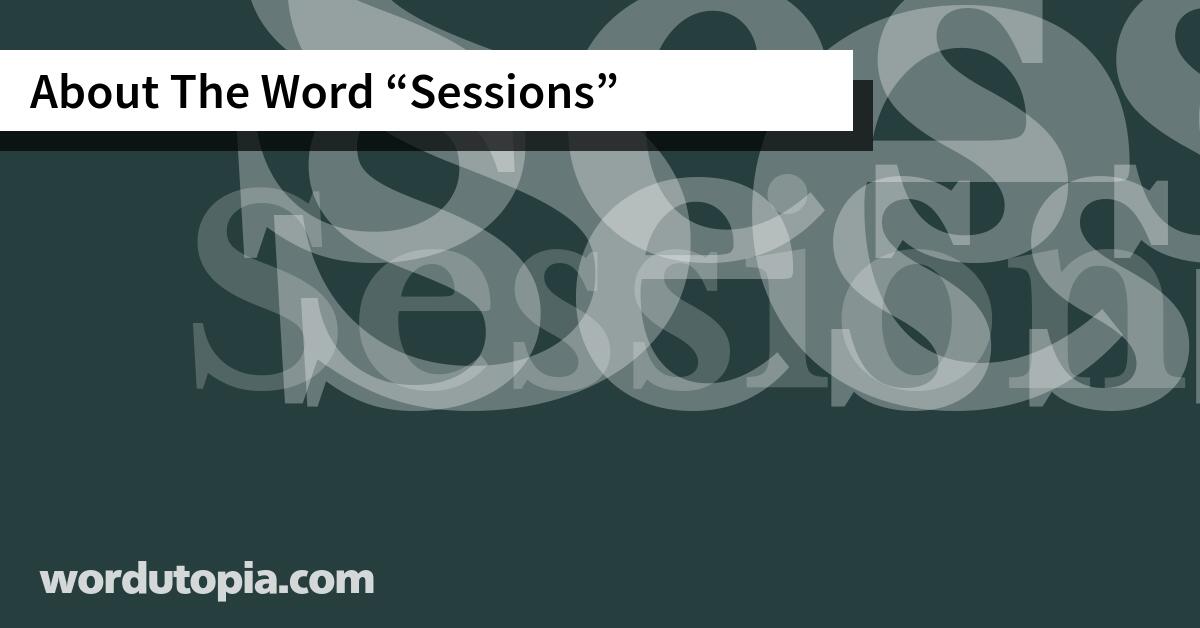 About The Word Sessions