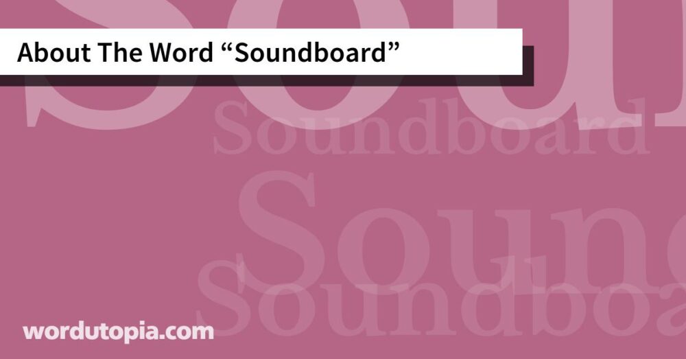 About The Word Soundboard