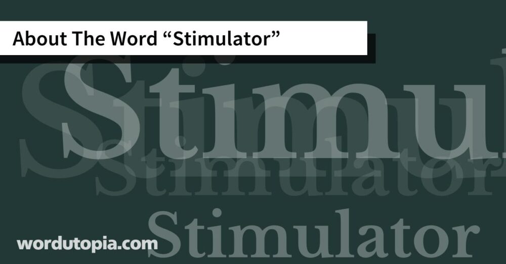 About The Word Stimulator
