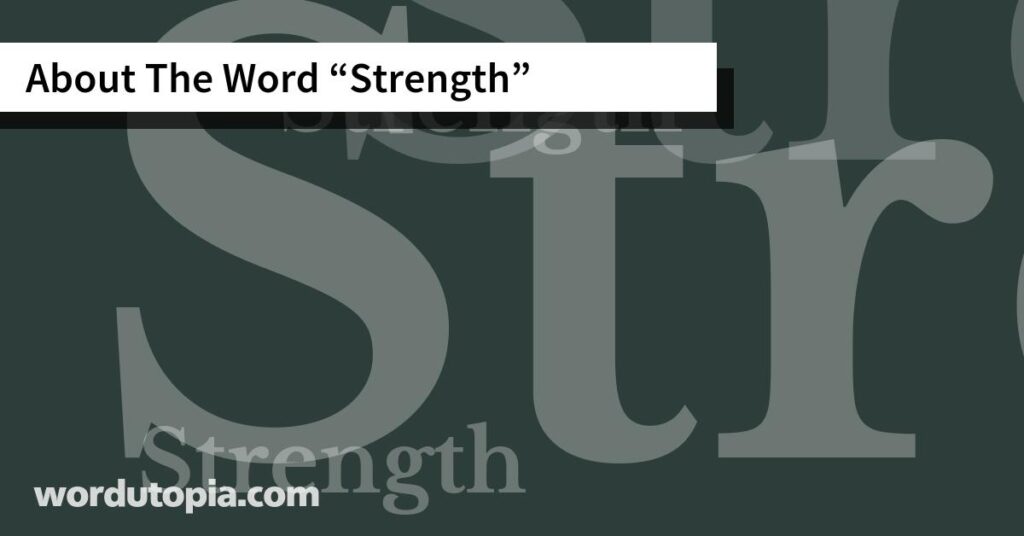 About The Word 
