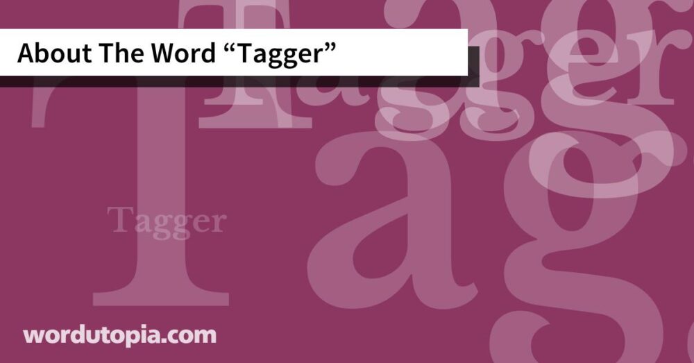 About The Word Tagger