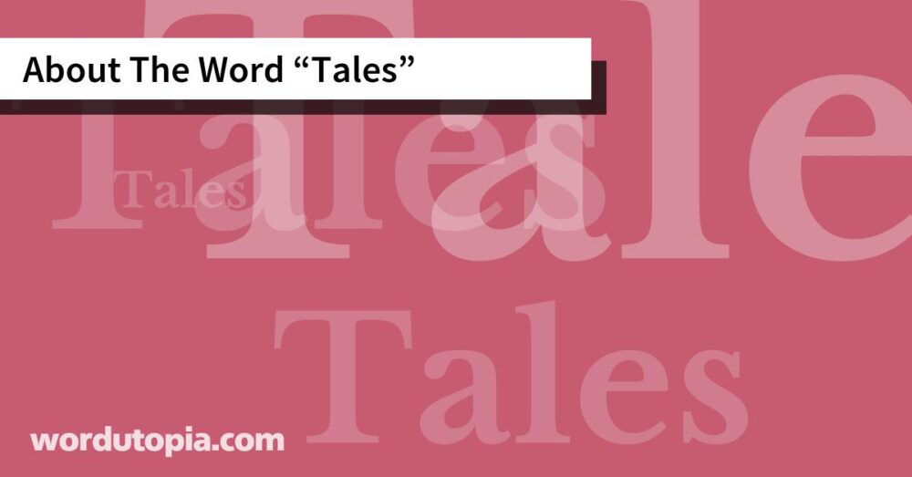 About The Word Tales