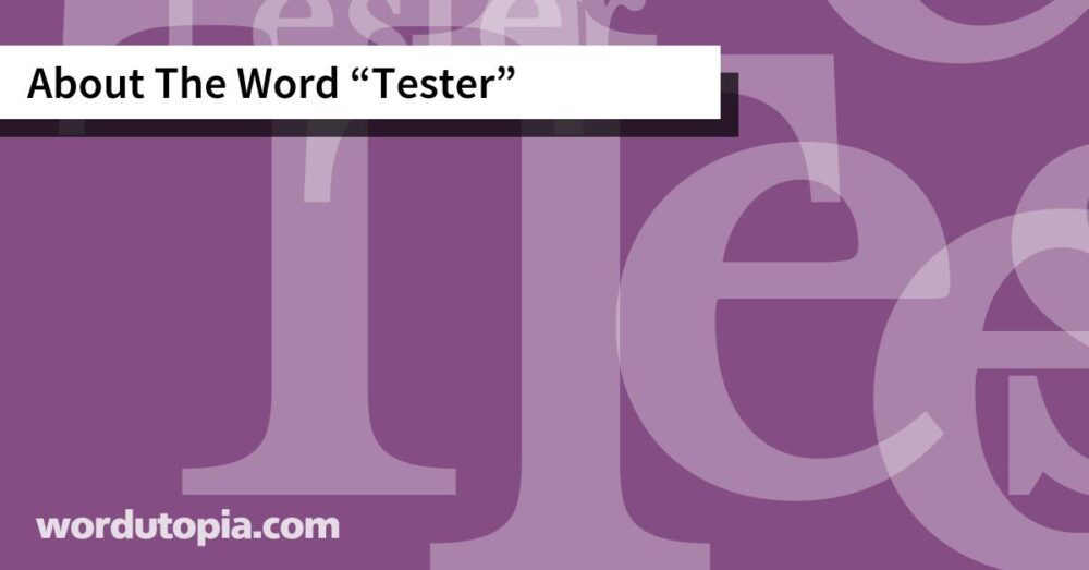 About The Word Tester