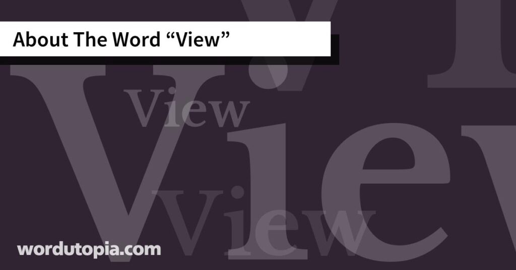 About The Word 