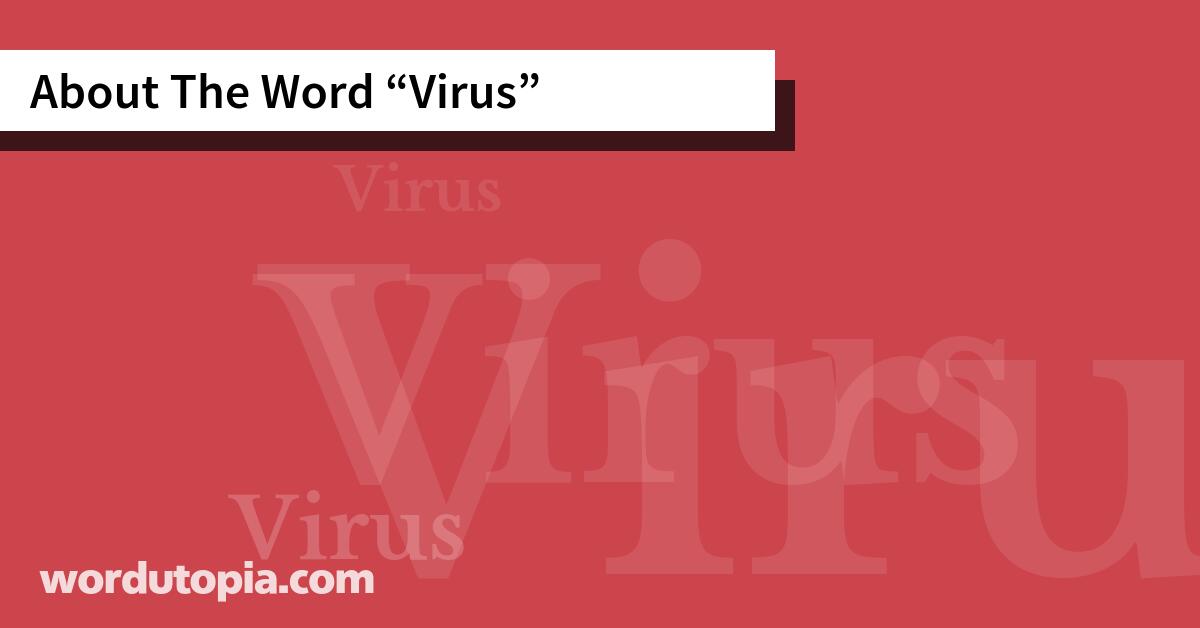 About The Word Virus