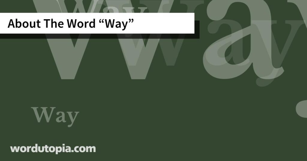 About The Word 